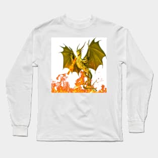 Fire-breathing dragon Long Sleeve T-Shirt